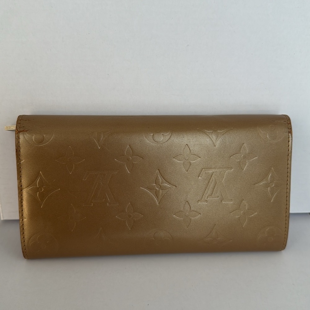 Louis Vuitton Monogram vernis Sarah wallet - Picture 14 of 16